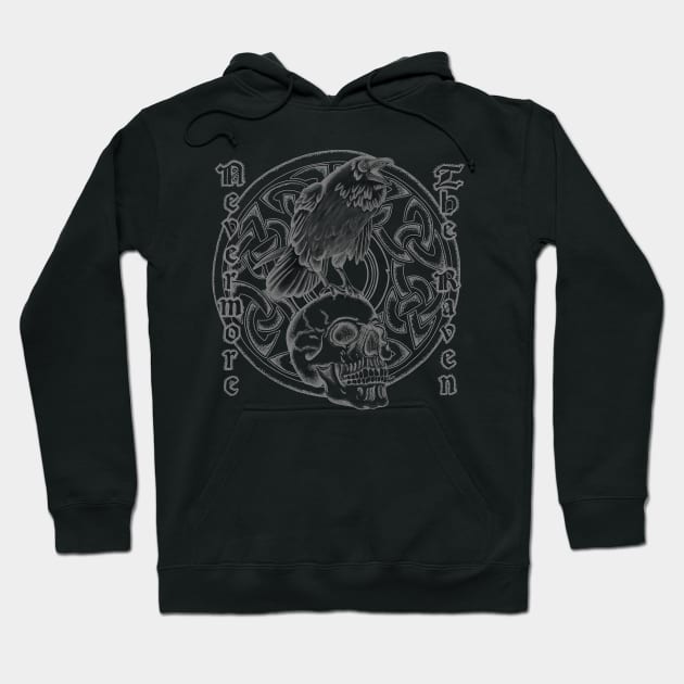 Nevermore the Raven Hoodie by Tori Jo